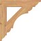 Ekena Millwork Olympic Traditional Smooth Bracket, Western Red Cedar, 3 1/2"W x 22"D x 22"H BKT04X22X22OLY01SWR - alternate 4